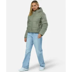 Best Nike Womens Synthetic Fill Puffer Jacket Green