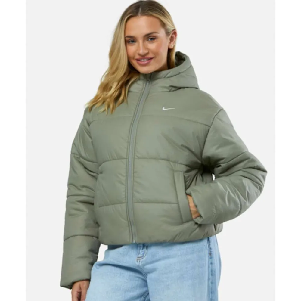 Best Nike Womens Synthetic Fill Puffer Jacket Green