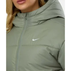 Best Nike Womens Synthetic Fill Puffer Jacket Green