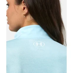 Best Under Armour Womens Tech Half Zip Top Blue