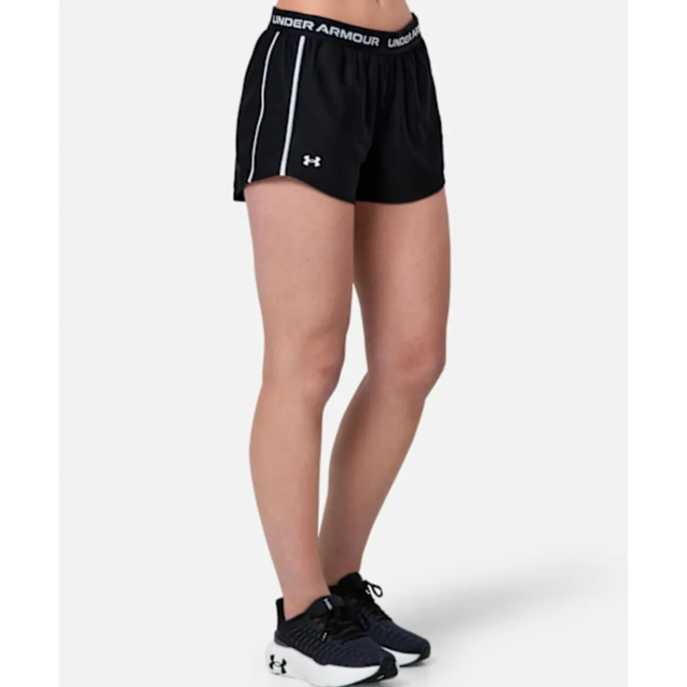 Outlet Under Armour Womens Tech Play Up Shorts Black