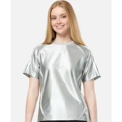 Sale adidas Originals Womens T-Shirt Gold