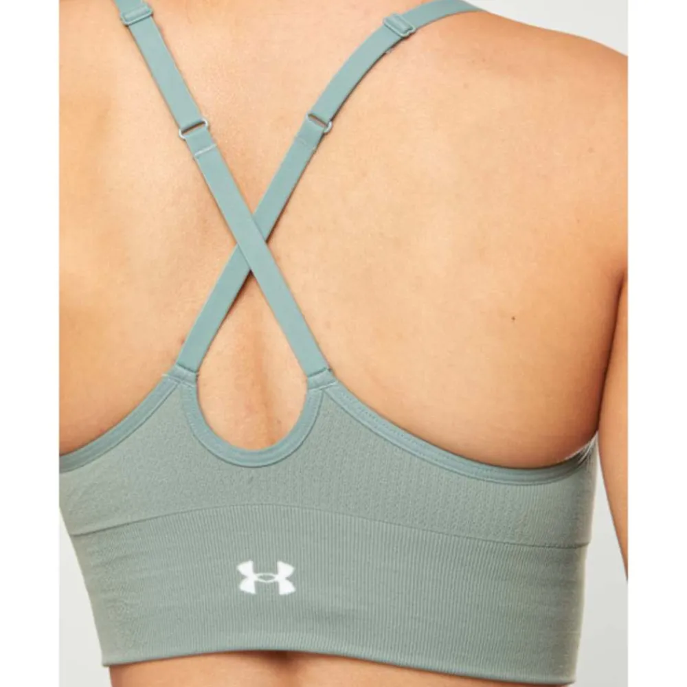 Hot Under Armour Womens Vanish Seamless Light Support Sports Bra Green
