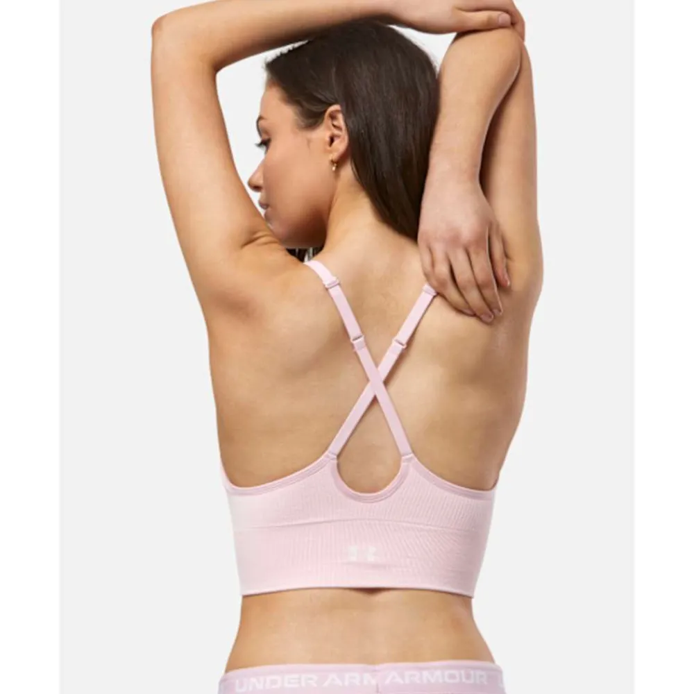 Fashion Under Armour Womens Vanish Seamless Light Support Sports Bra Pink
