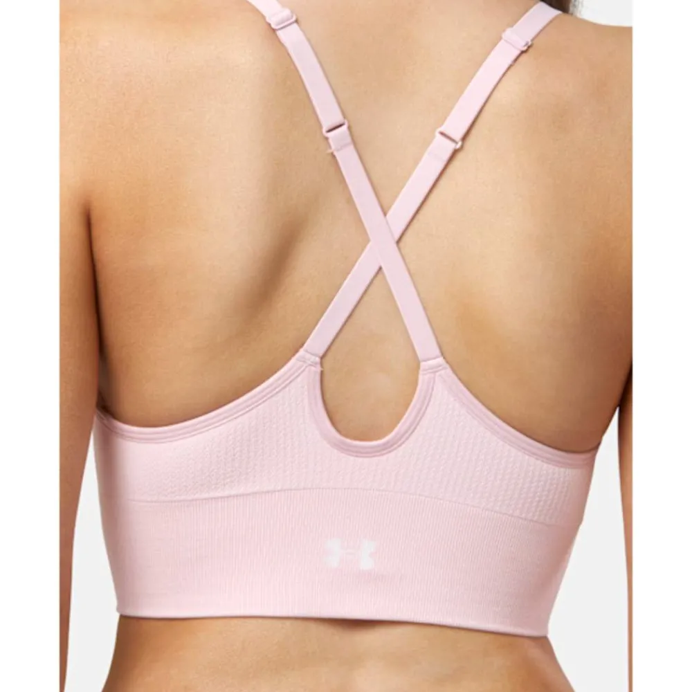 Fashion Under Armour Womens Vanish Seamless Light Support Sports Bra Pink