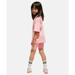 Sale adidas Originals Younger Kids Bike Short Set Pink