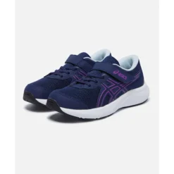 Discount Asics Younger Kids Contend 9 Blue