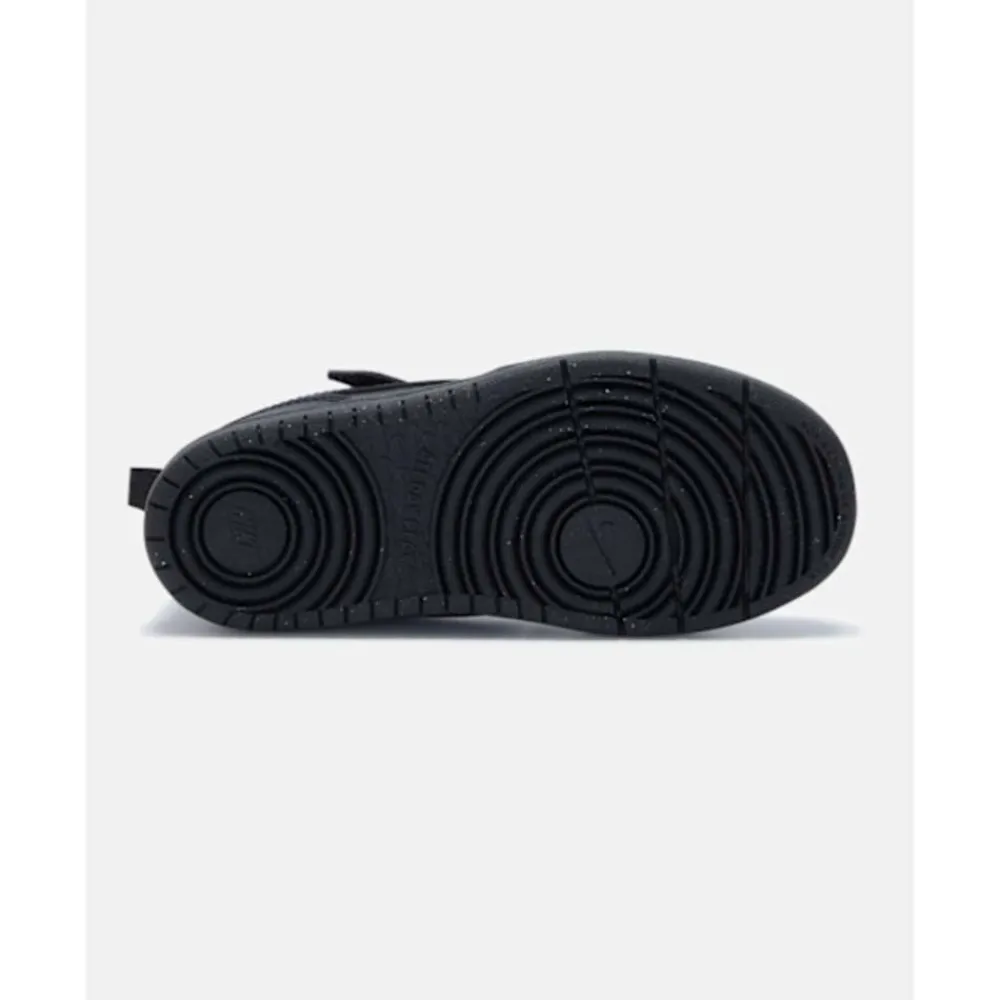 New Nike Younger Kids Court Borough Low Recraft Black