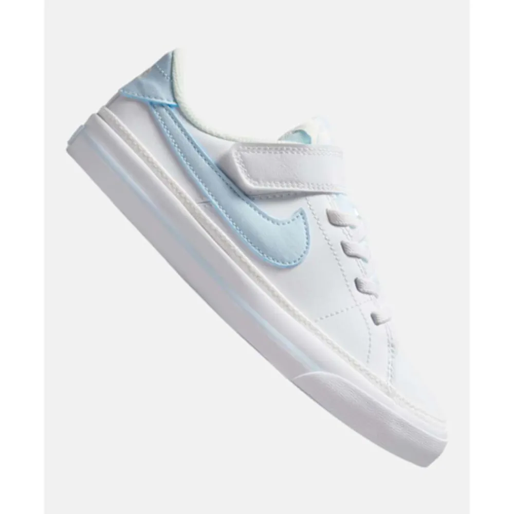 Sale Nike Younger Kids Court Legacy White