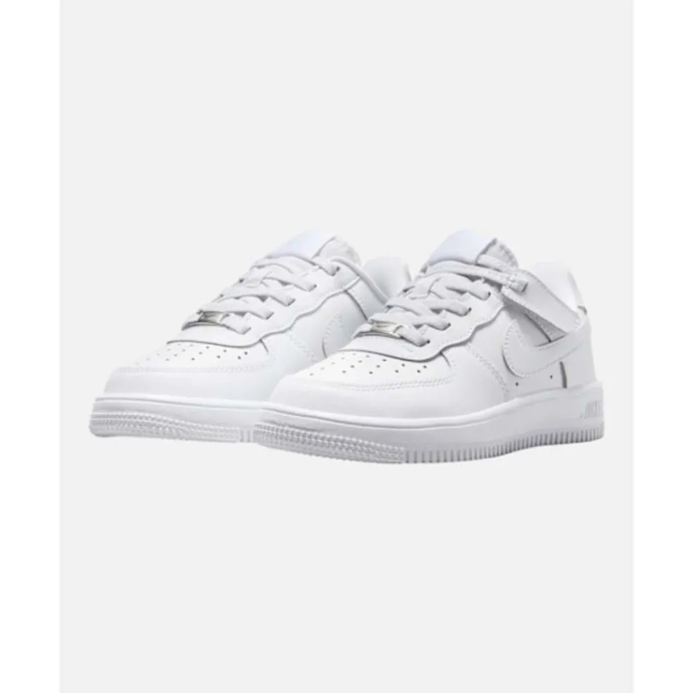 Fashion Nike Younger Kids Force 1 Low Easyon White