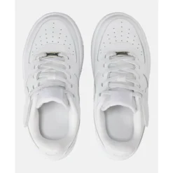 Fashion Nike Younger Kids Force 1 Low Easyon White