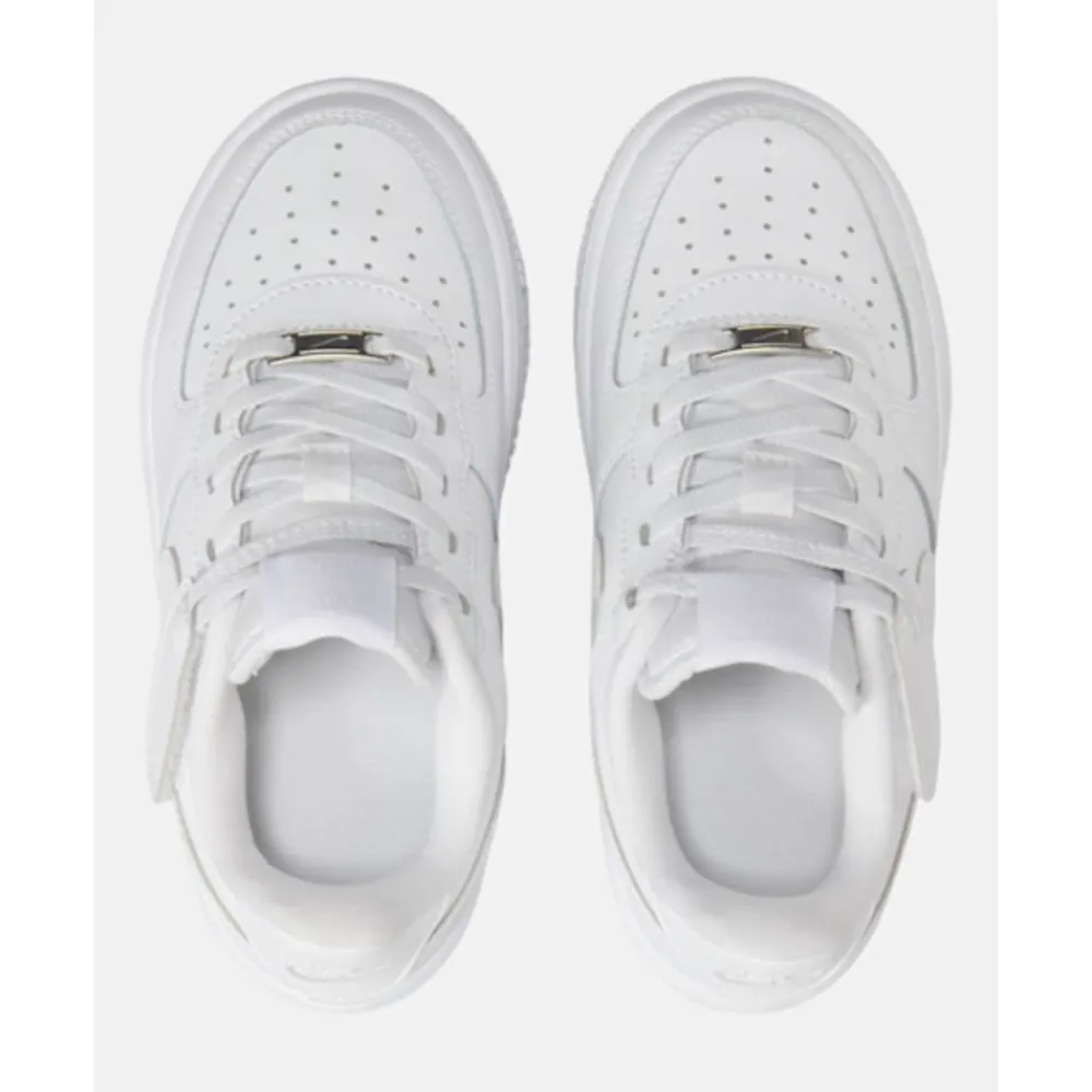Fashion Nike Younger Kids Force 1 Low Easyon White