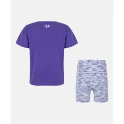 Online Under Armour Younger Kids Twist Bike Short Set Blue