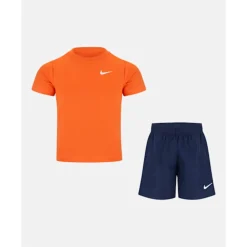 Sale Nike Younger Kids Woven Short Set Orange