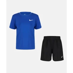 Sale Nike Younger Kids Woven Short Set Blue