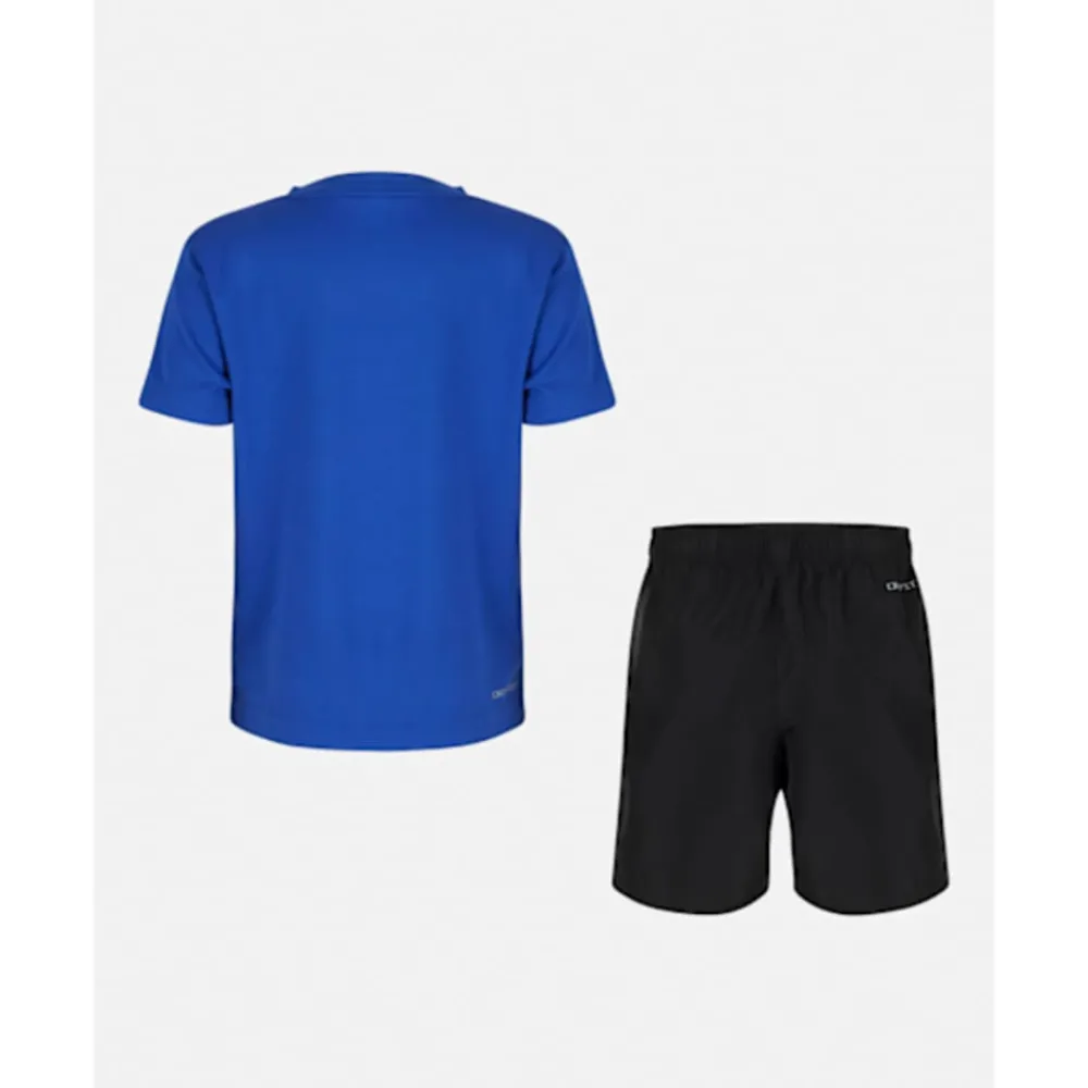 Sale Nike Younger Kids Woven Short Set Blue